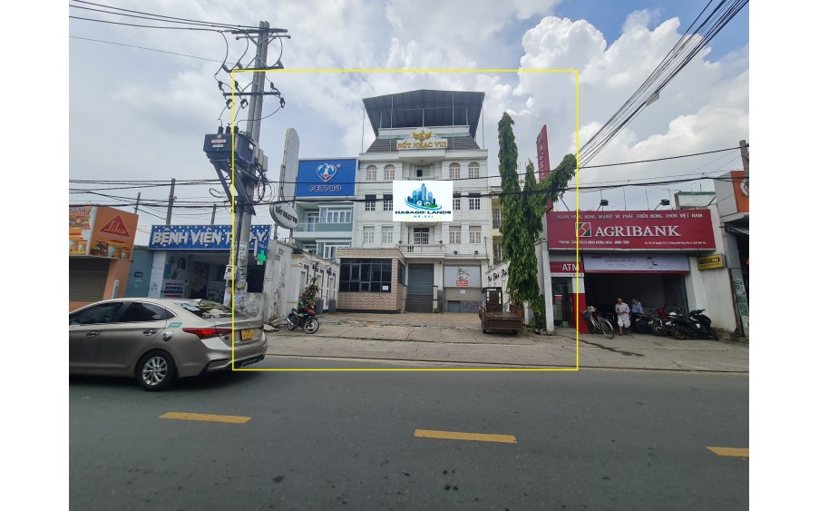 CỰC HIẾM- Cho thuê Tòa nhà mặt tiền Nguyễn Thị Tú 240m2, 4Lầu+ST-THANG MÁY